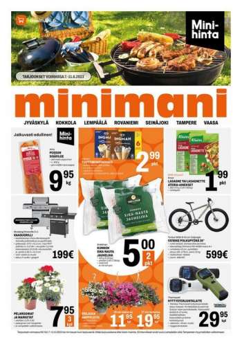 Minimani tarjoukset  - 07.06.2023 - 11.06.2023.