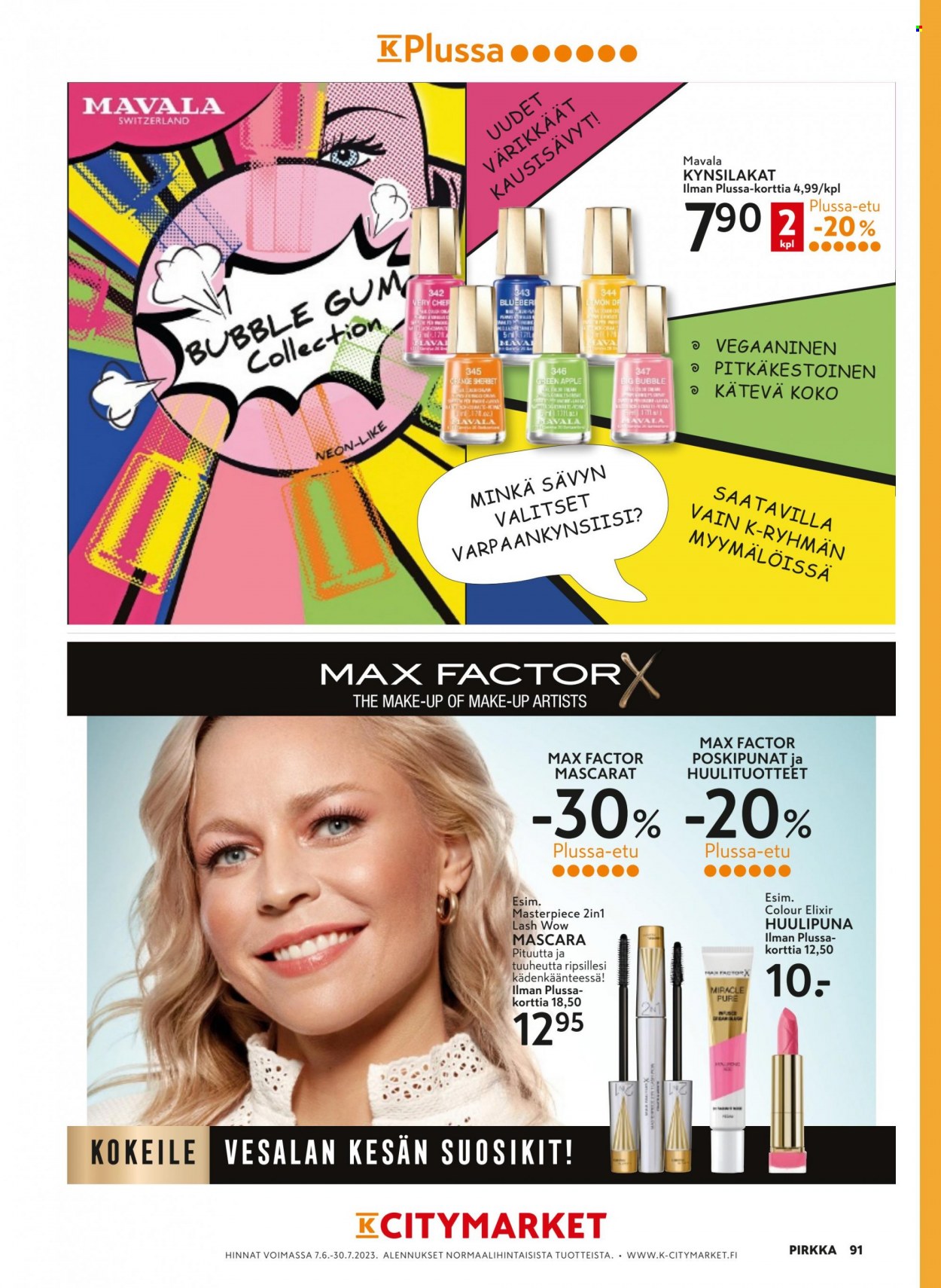 K-citymarket tarjoukset - 07.06.2023 - 29.08.2023. Sivu 91