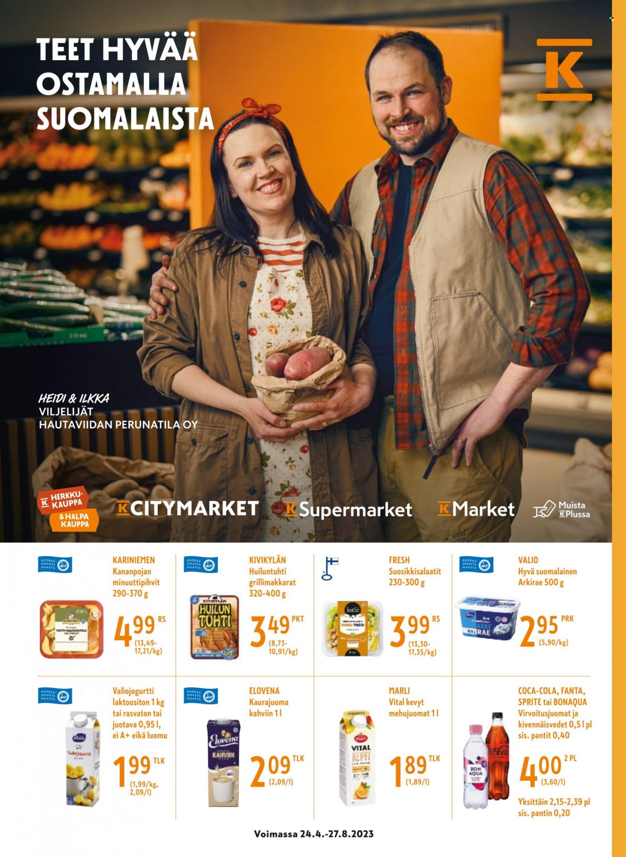 K-Supermarket tarjoukset - 07.06.2023 - 29.08.2023. Sivu 83