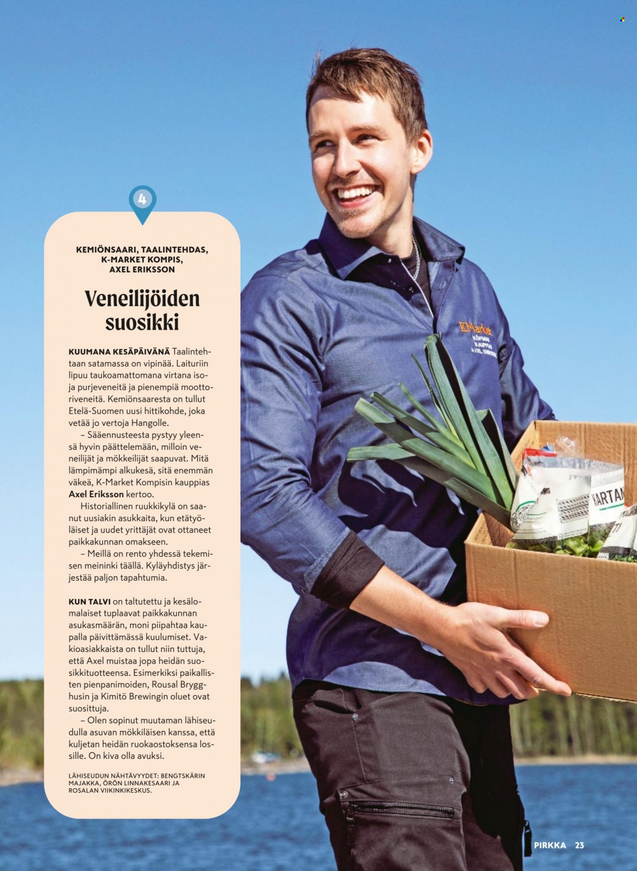 K-market tarjoukset - 07.06.2023 - 29.08.2023. Sivu 23