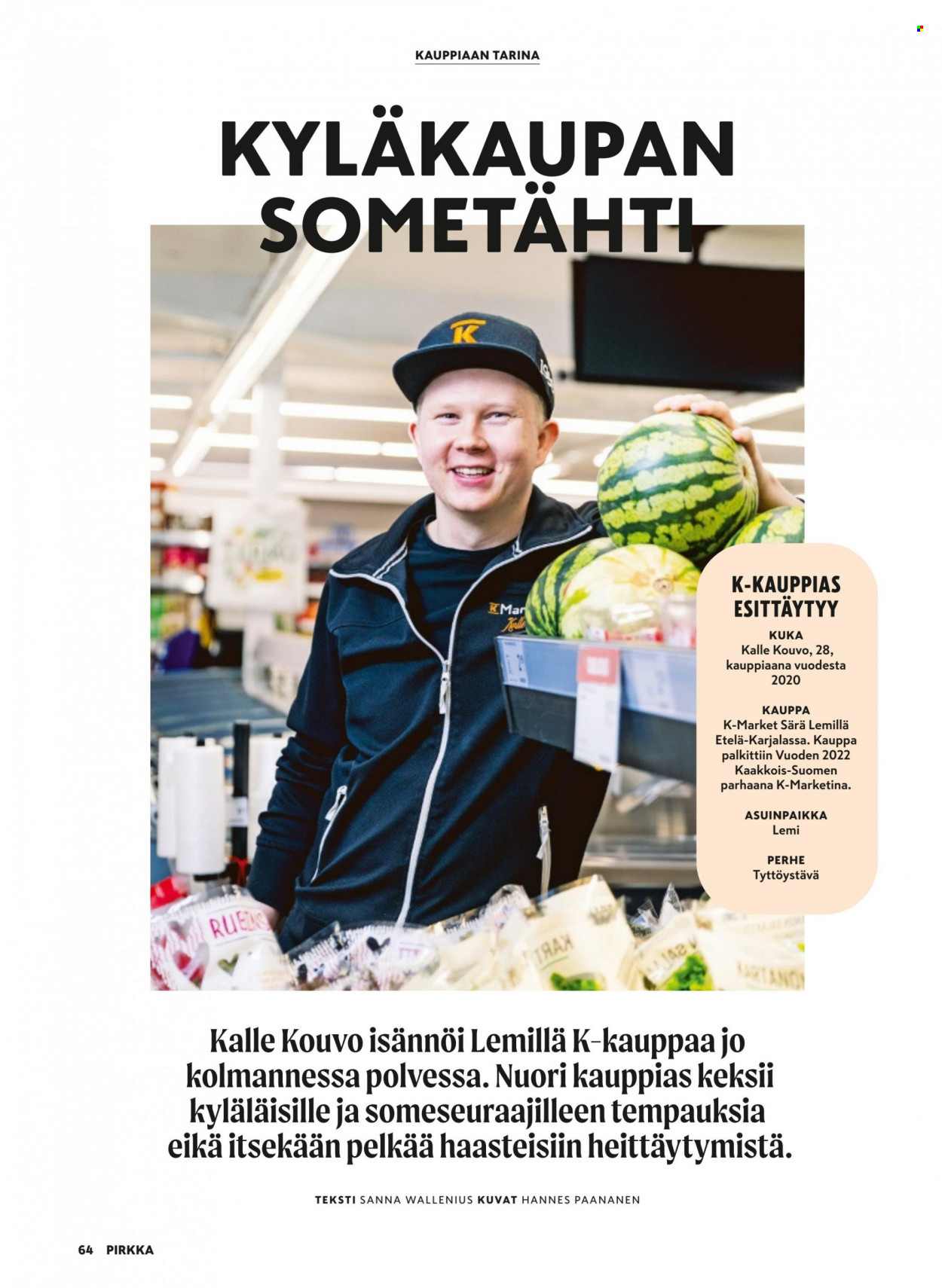 K-market tarjoukset - 07.06.2023 - 29.08.2023. Sivu 64