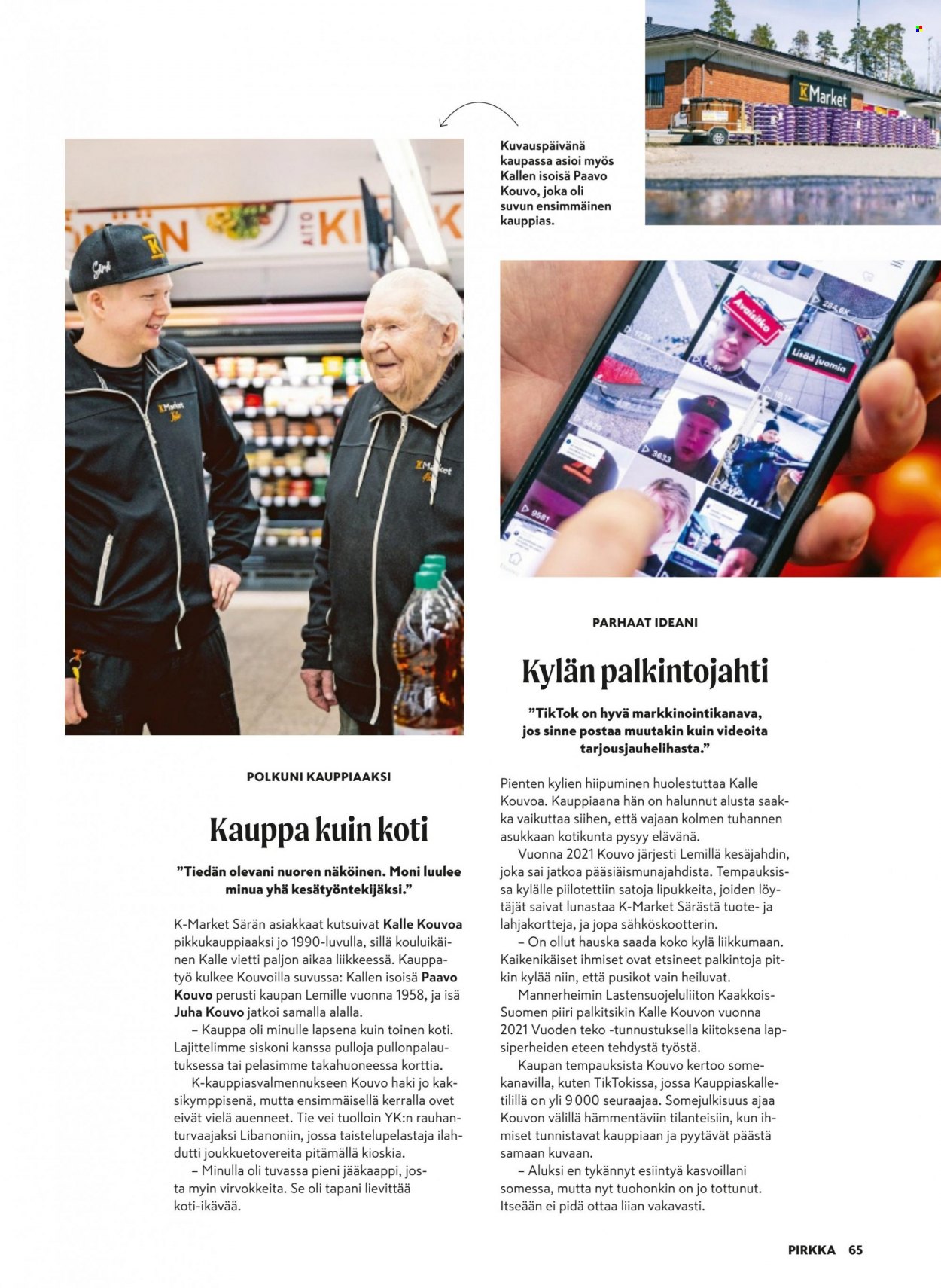 K-market tarjoukset - 07.06.2023 - 29.08.2023. Sivu 65