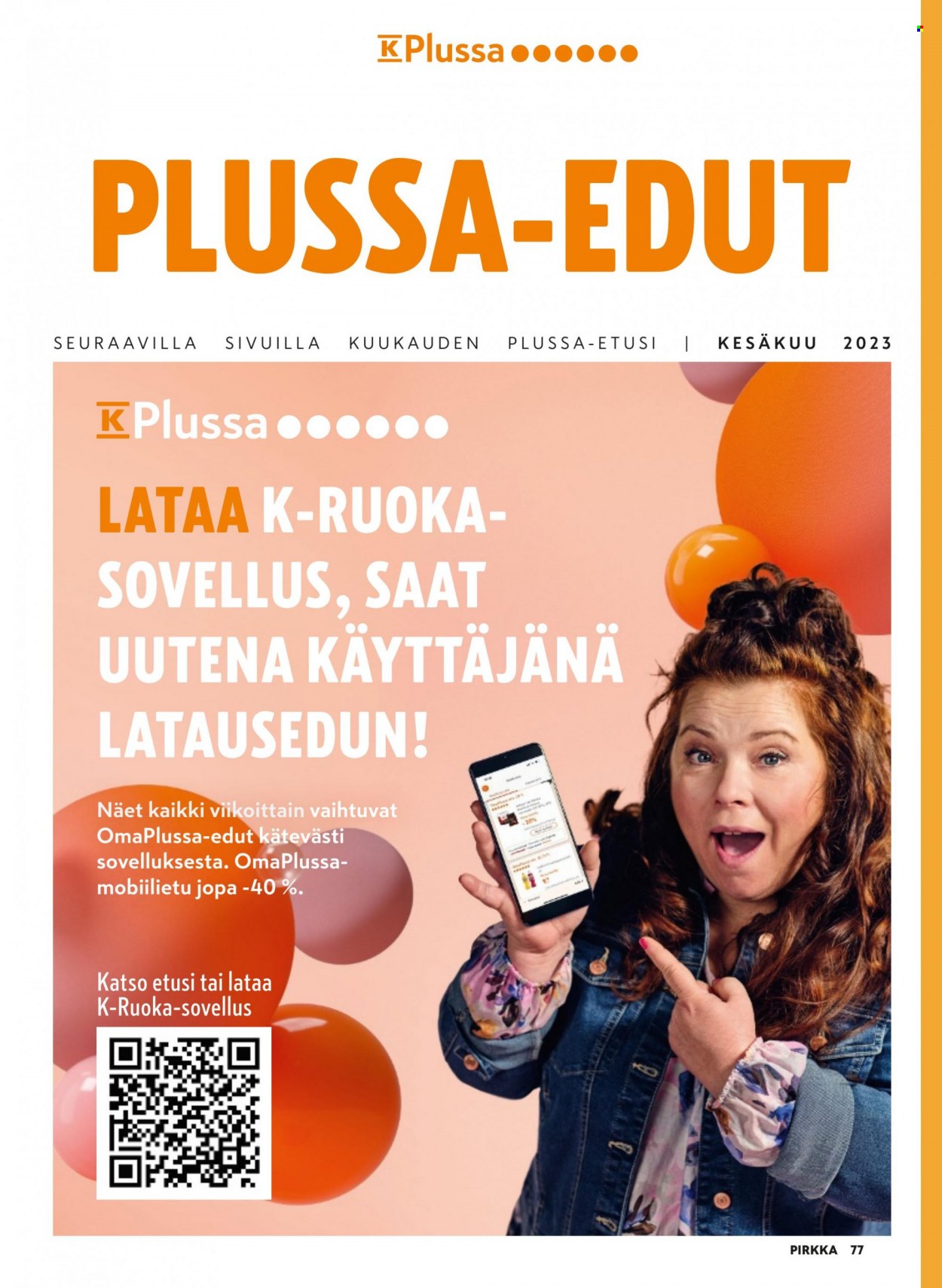 K-market tarjoukset - 07.06.2023 - 29.08.2023. Sivu 77