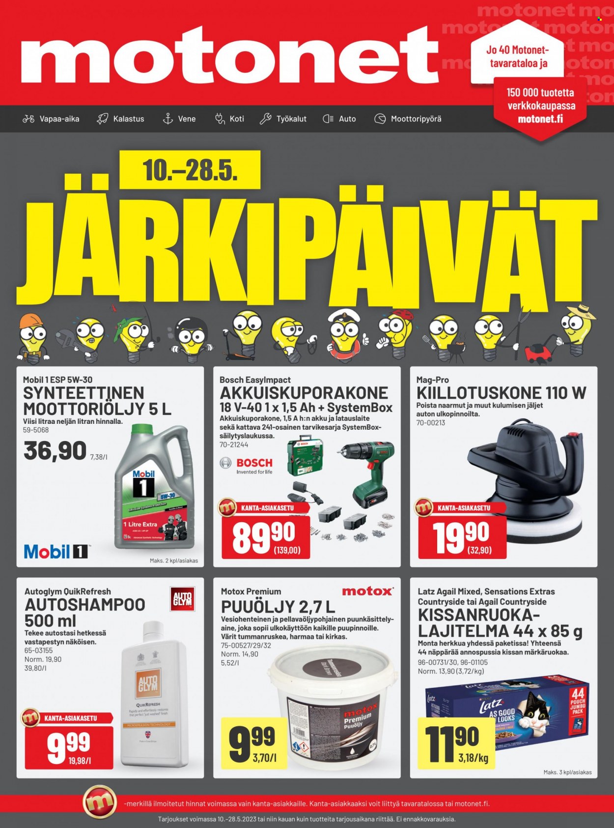 Motonet tarjoukset - 10.05.2023 - 28.05.2023. Sivu 1