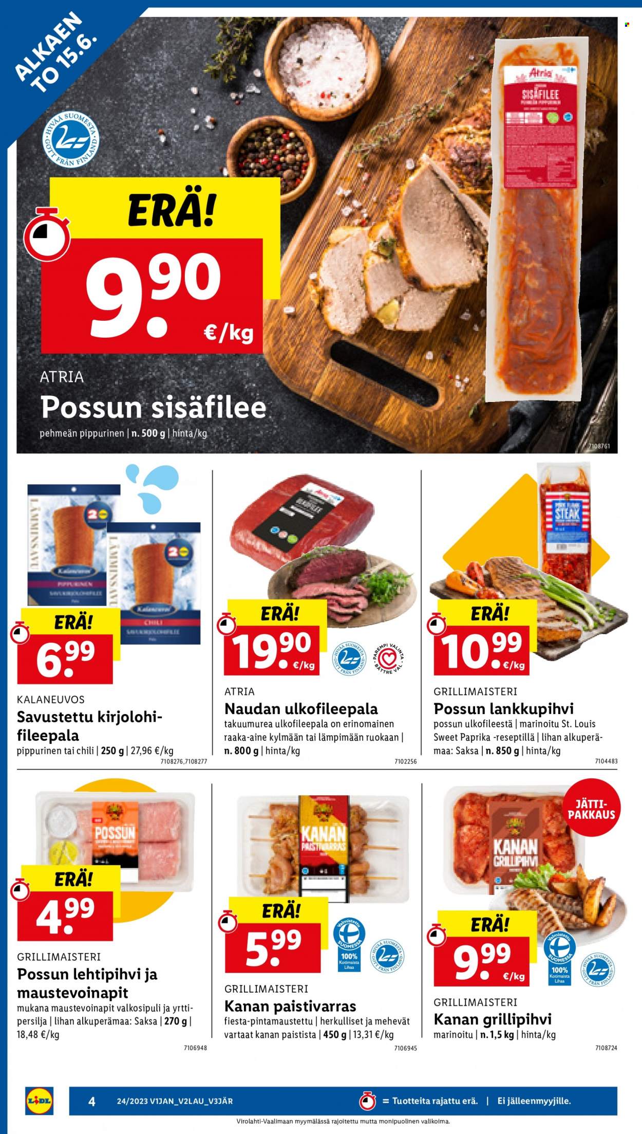 Lidl tarjoukset - 15.06.2023 - 18.06.2023. Sivu 6