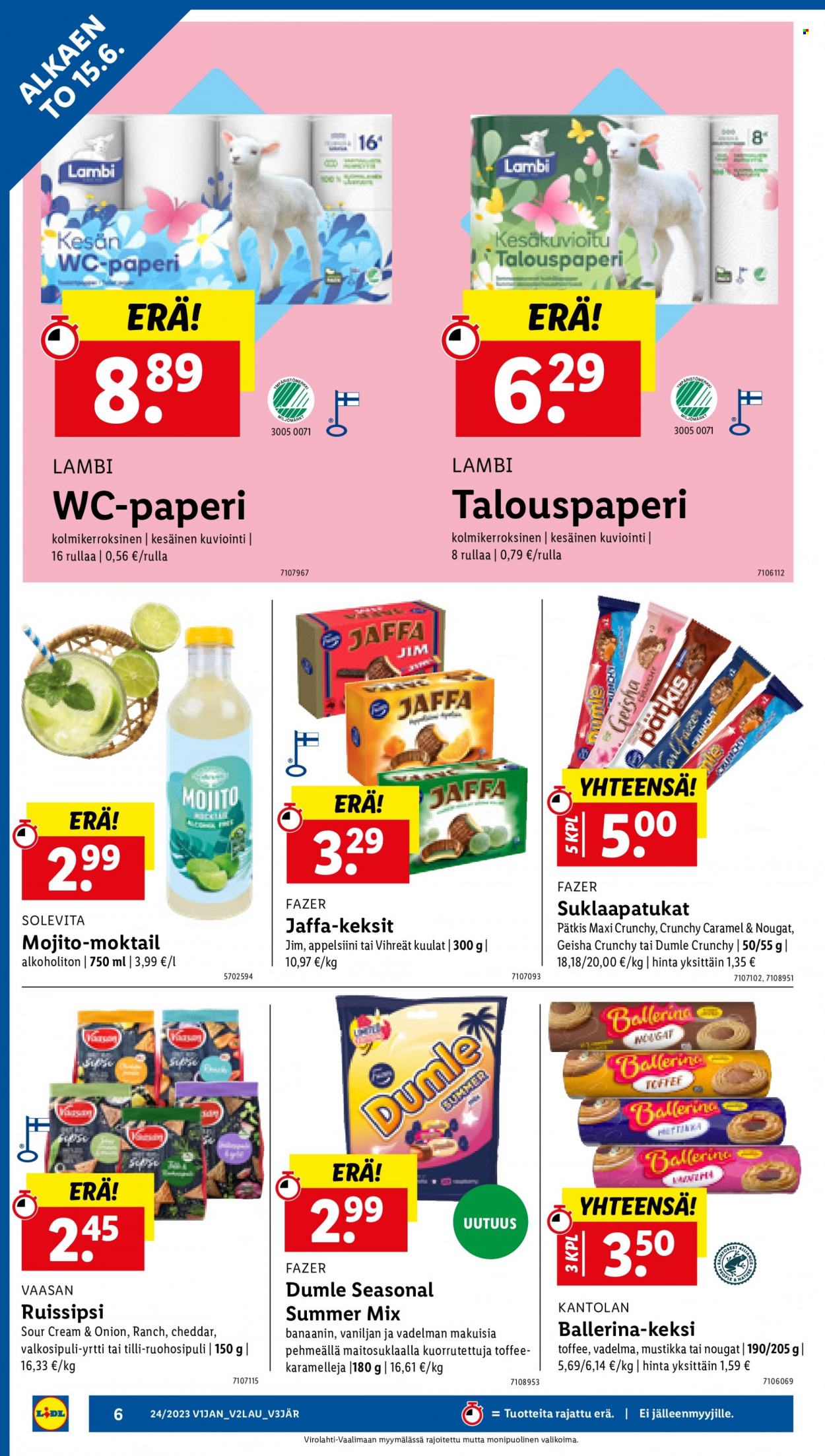 Lidl tarjoukset - 15.06.2023 - 18.06.2023. Sivu 8