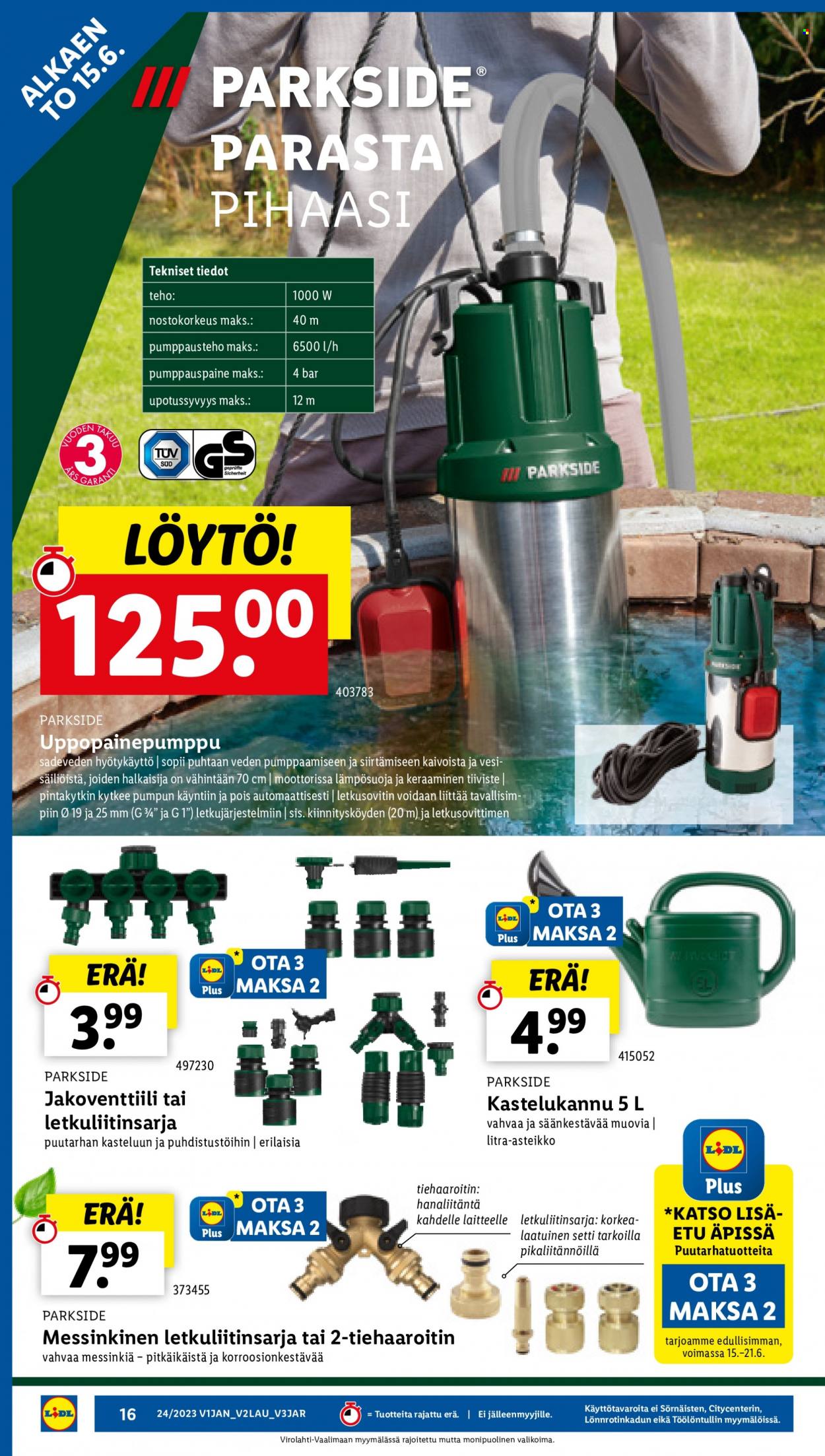 Lidl tarjoukset - 15.06.2023 - 18.06.2023. Sivu 20