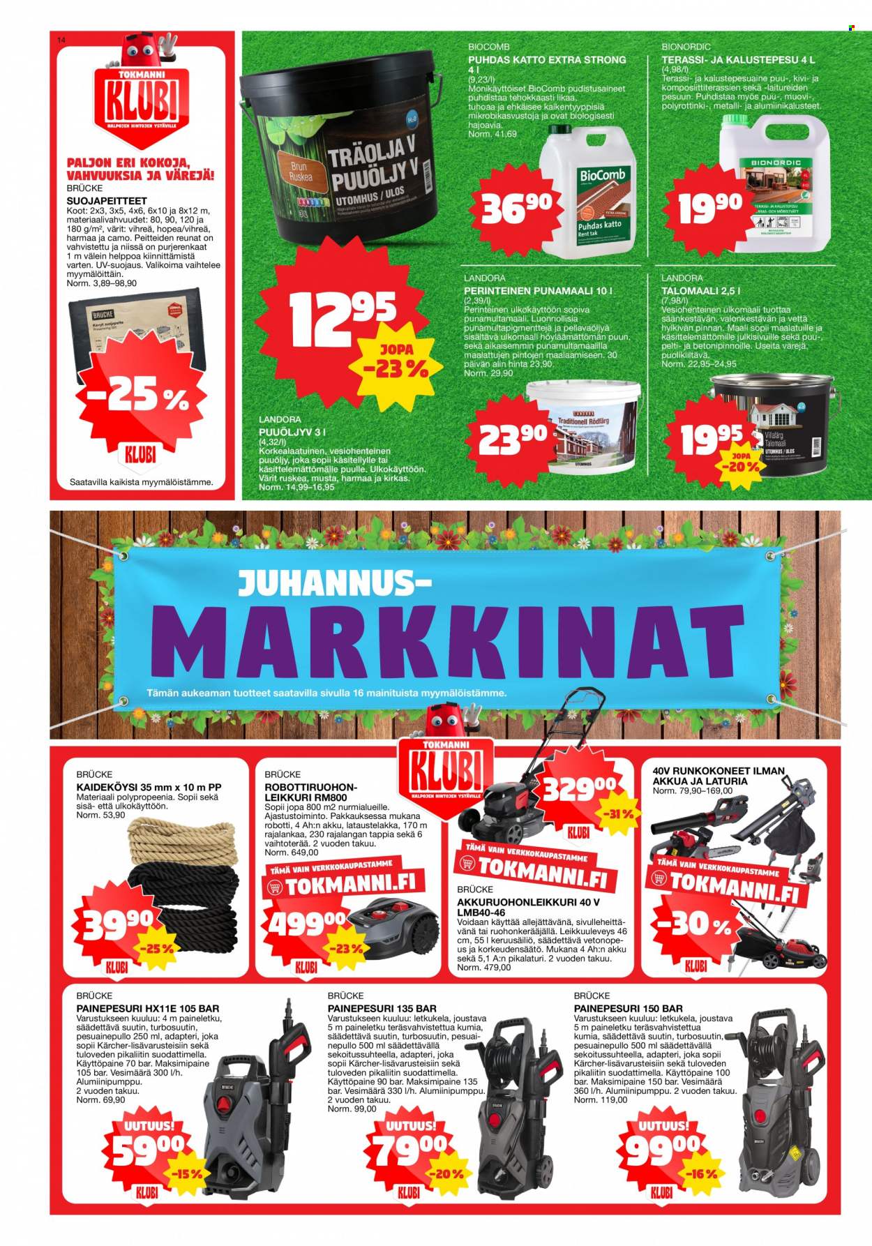 Tokmanni tarjoukset - 12.06.2023 - 18.06.2023. Sivu 14