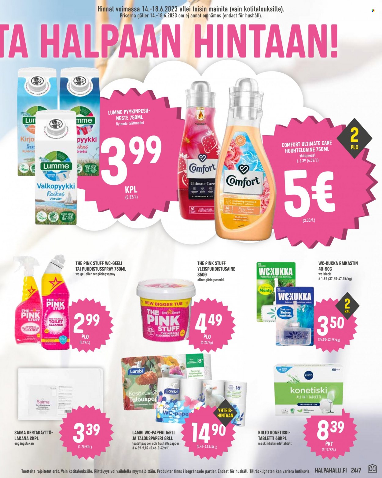 HalpaHalli tarjoukset - 14.06.2023 - 20.06.2023. Sivu 9
