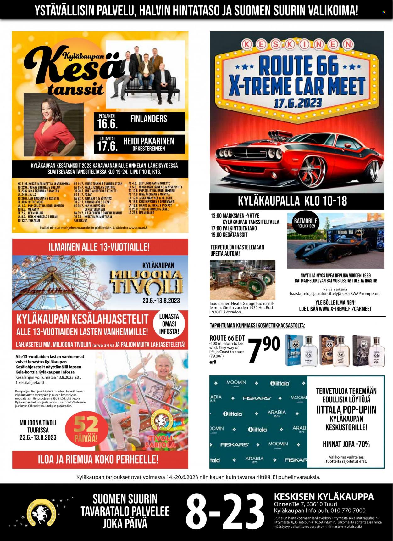 Tuuri tarjoukset - 14.06.2023 - 20.06.2023. Sivu 1