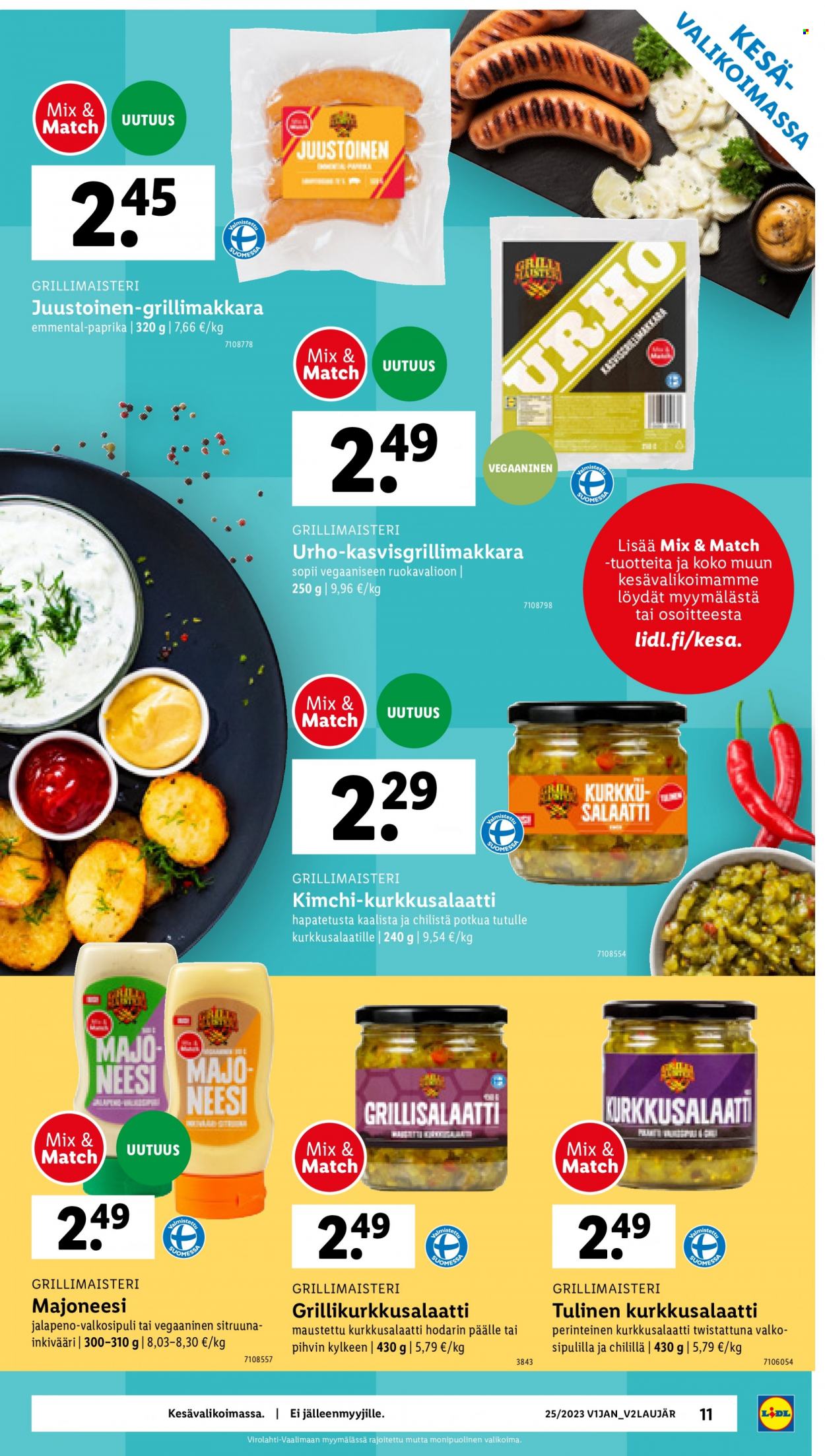 Lidl tarjoukset - 19.06.2023 - 25.06.2023. Sivu 13