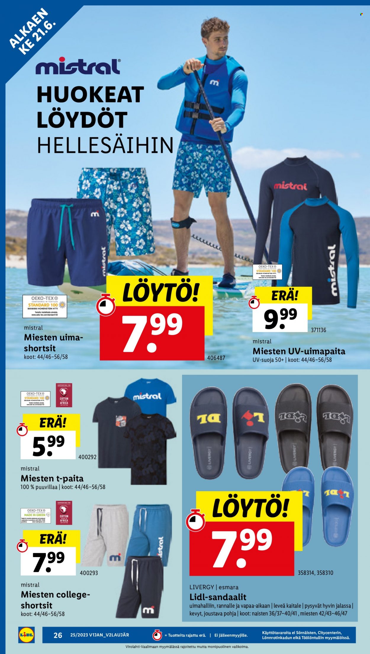 Lidl tarjoukset - 19.06.2023 - 25.06.2023. Sivu 30