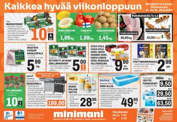 Minimani tarjoukset  - 15.06.2023 - 18.06.2023.