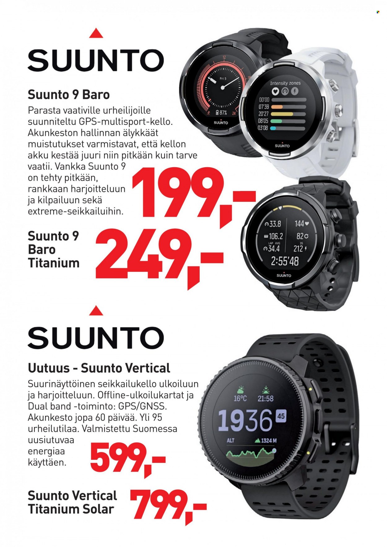 Intersport tarjoukset. Sivu 7