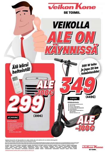 Veikon Kone tarjoukset  - 18.06.2023 - 24.06.2023.
