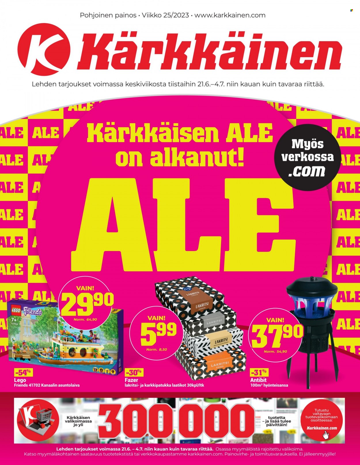 Kärkkäinen tarjoukset - 21.06.2023 - 04.07.2023. Sivu 1