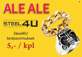 Kultajousi tarjoukset. Sivu 7