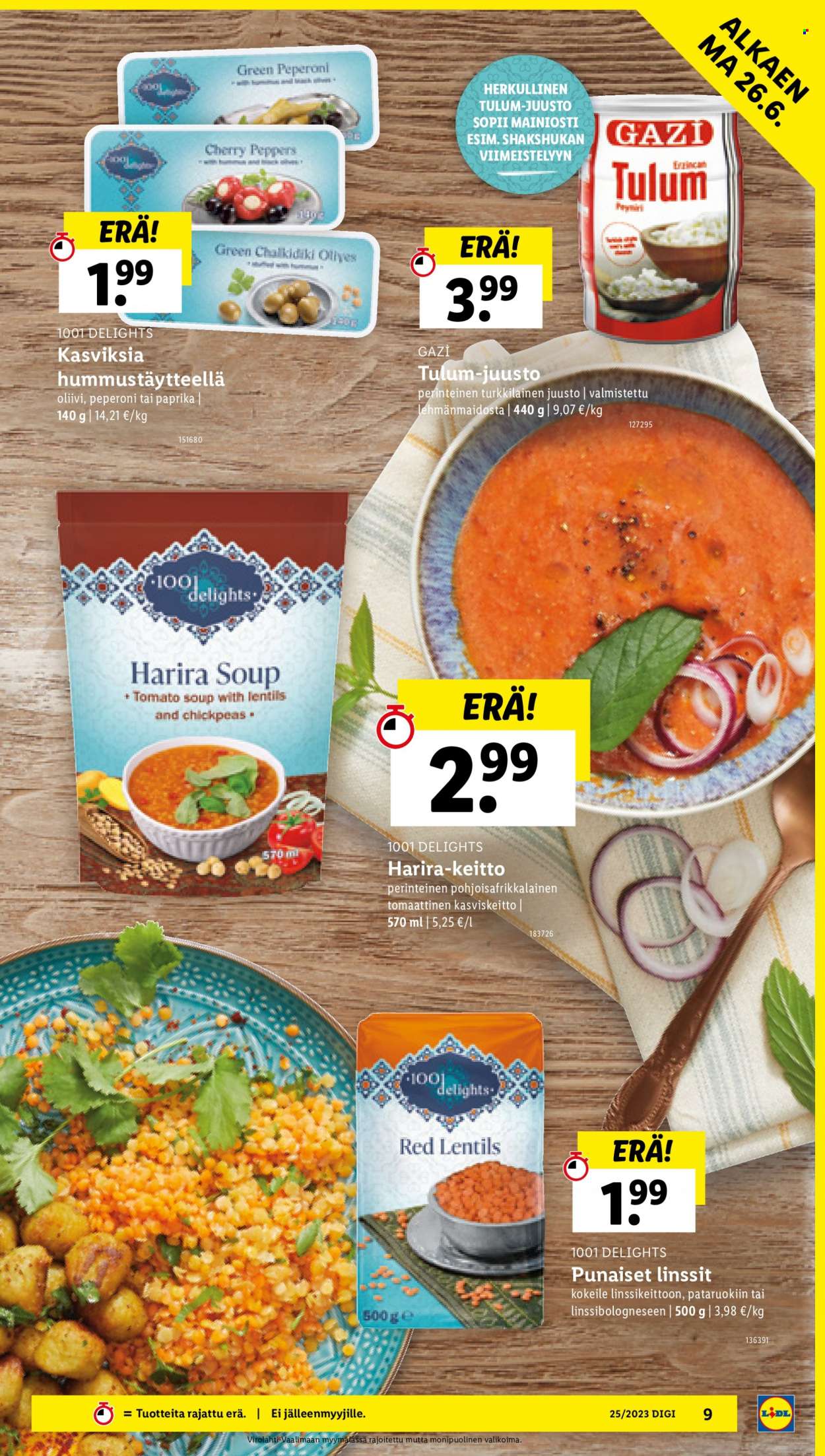 Lidl tarjoukset - 26.06.2023 - 28.06.2023. Sivu 9