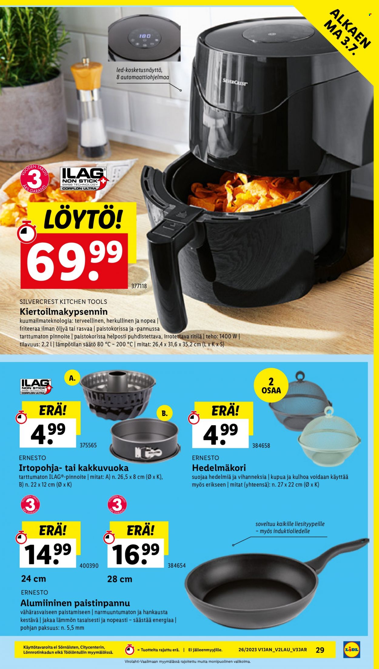 Lidl tarjoukset - 29.06.2023 - 05.07.2023. Sivu 33
