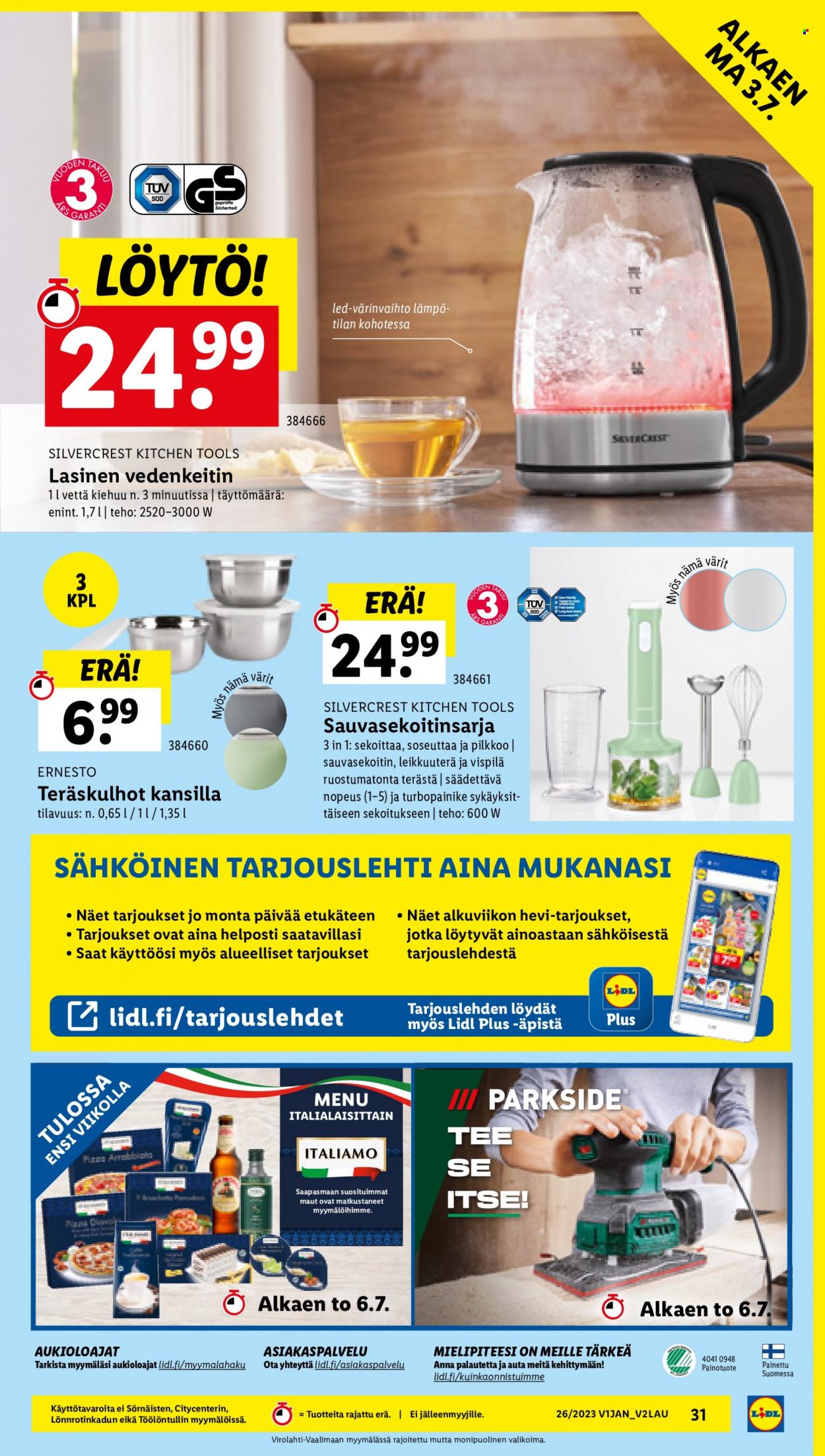 Lidl tarjoukset - 29.06.2023 - 05.07.2023. Sivu 35
