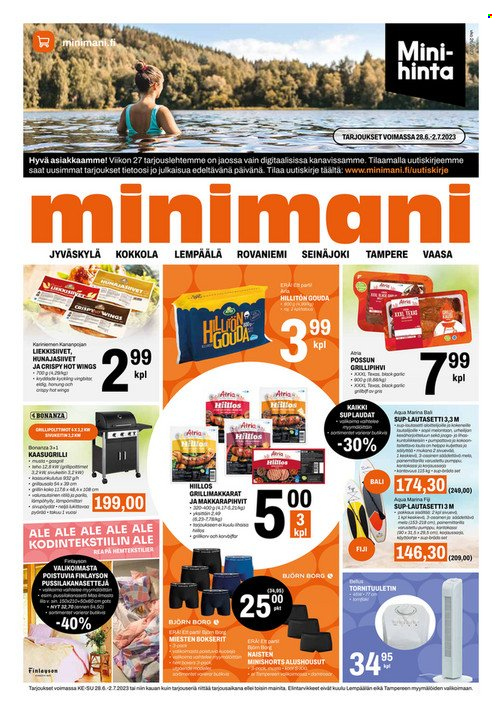Minimani tarjoukset - 28.06.2023 - 02.07.2023. Sivu 1