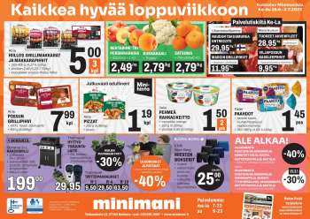 Minimani tarjoukset  - 28.06.2023 - 02.07.2023.