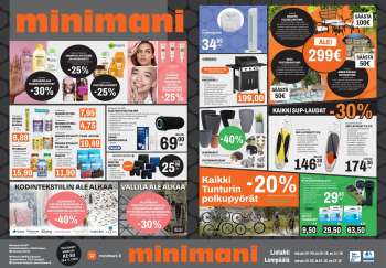 Minimani tarjoukset  - 28.06.2023 - 02.07.2023.