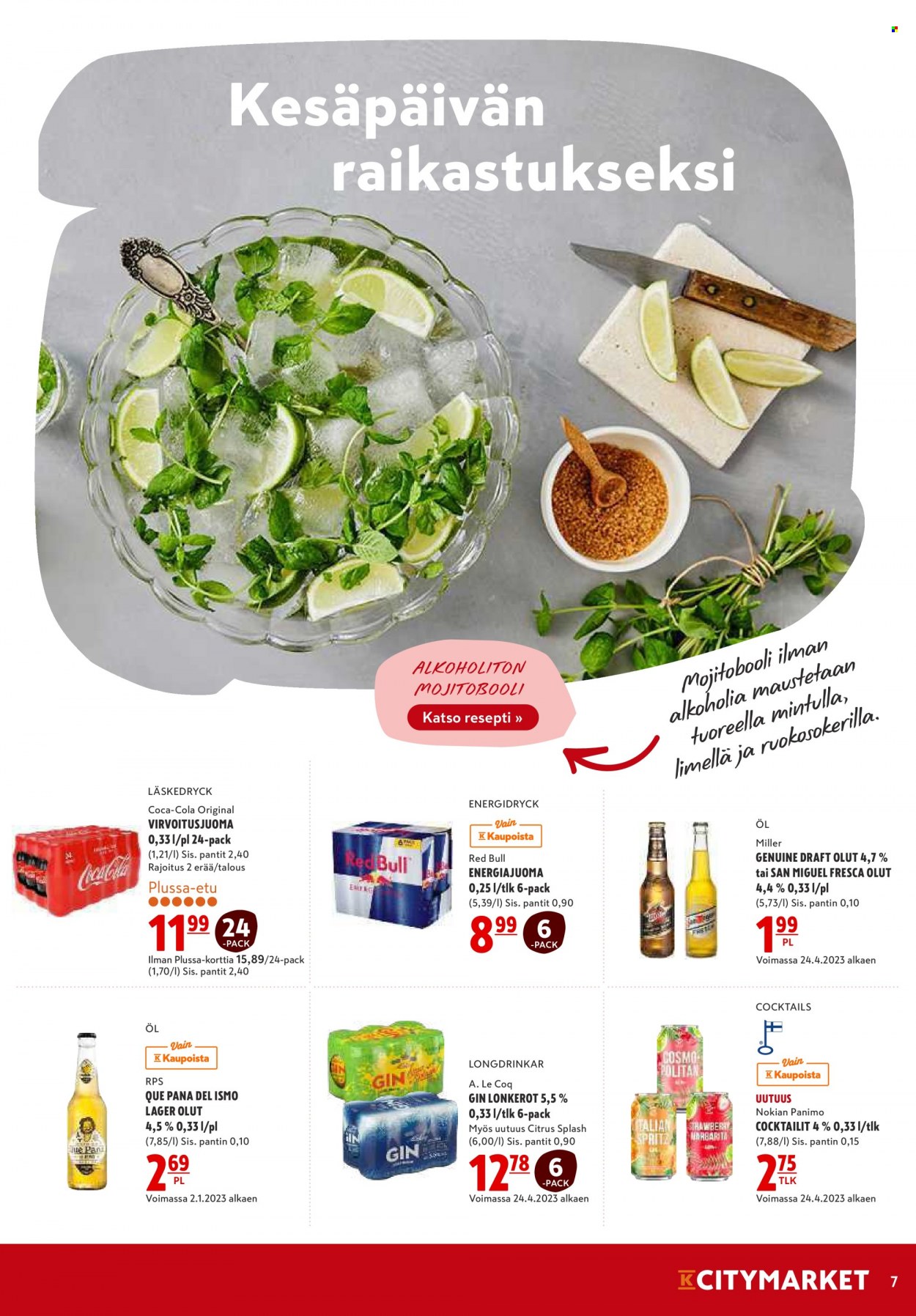 K-citymarket tarjoukset - 29.06.2023 - 05.07.2023. Sivu 7