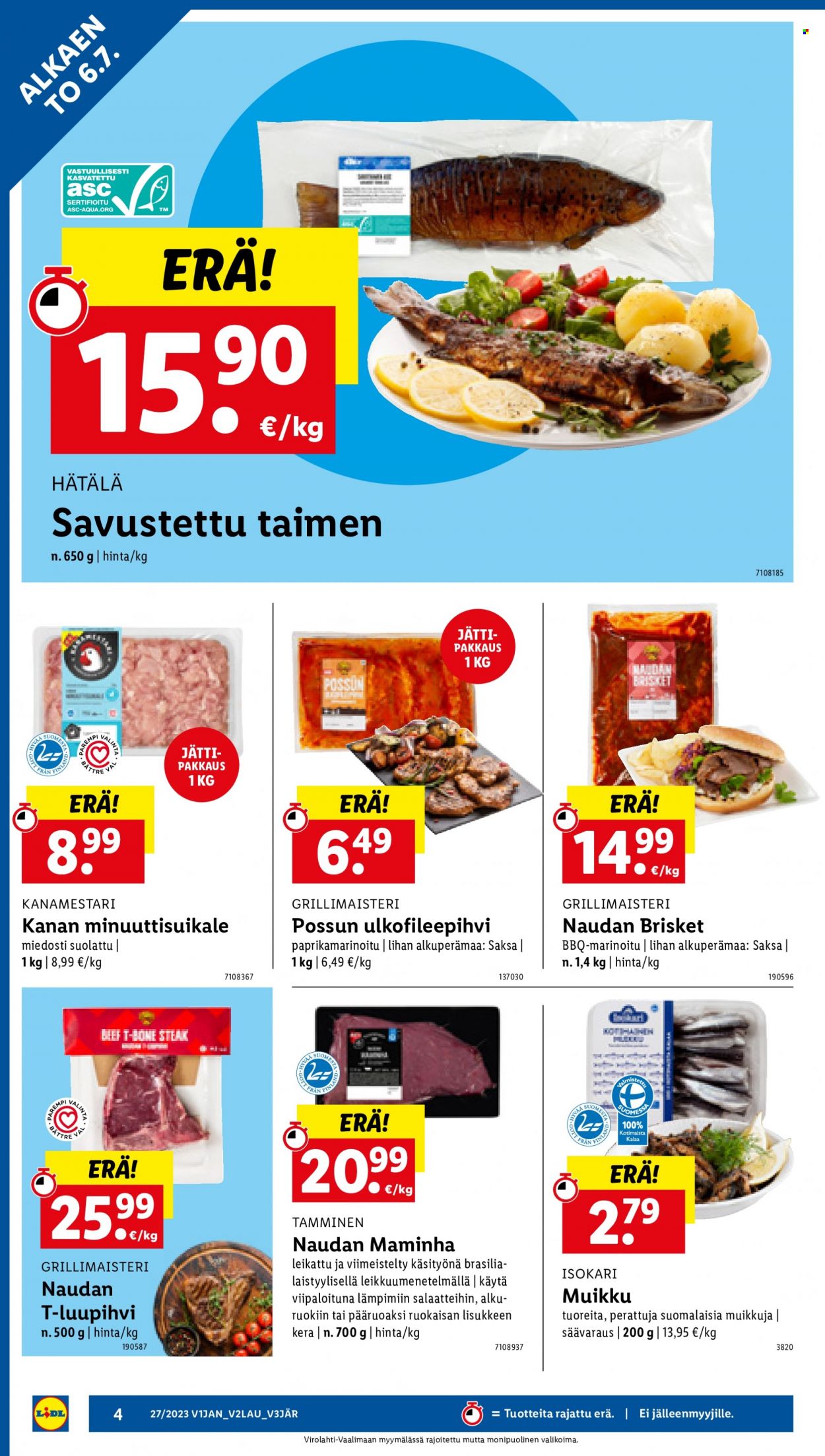 Lidl tarjoukset - 06.07.2023 - 12.07.2023. Sivu 6