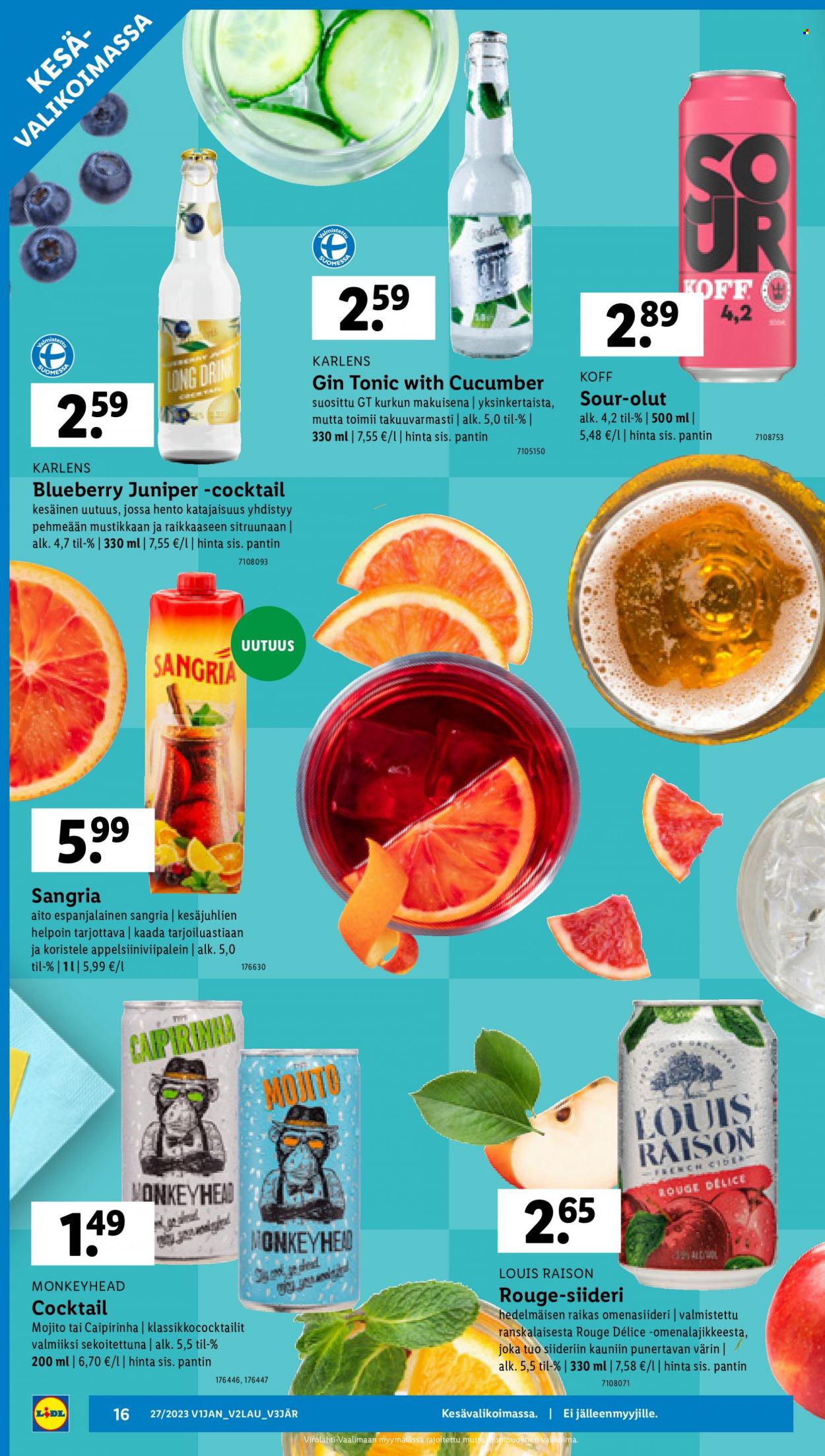 Lidl tarjoukset - 06.07.2023 - 12.07.2023. Sivu 18