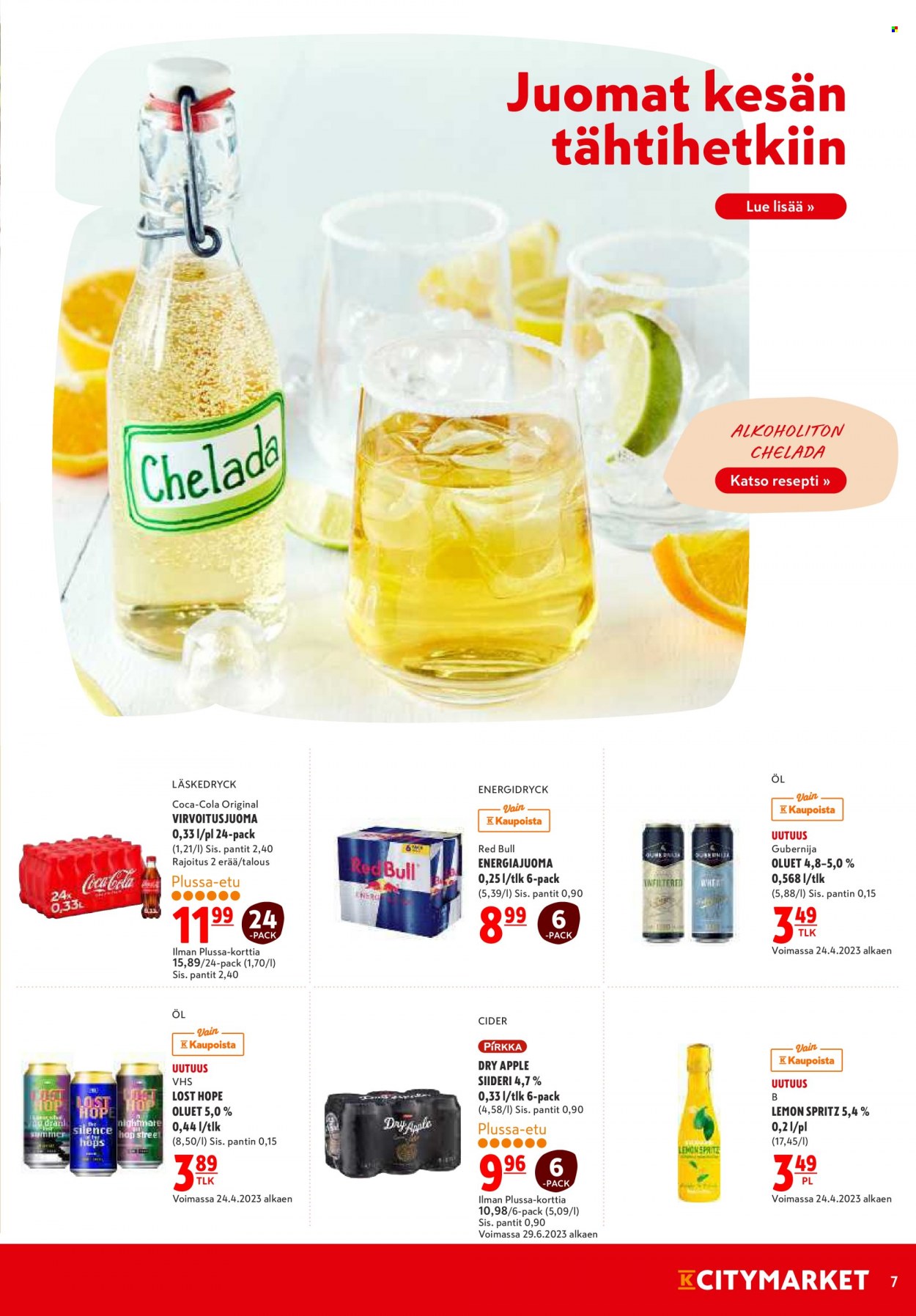 K-citymarket tarjoukset - 03.07.2023 - 09.07.2023. Sivu 7