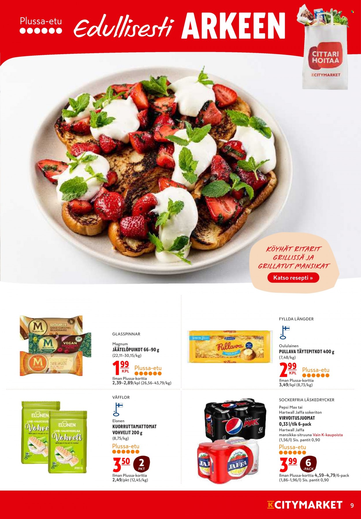 K-citymarket tarjoukset - 03.07.2023 - 09.07.2023. Sivu 9