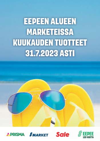 Prisma tarjoukset  - 04.07.2023 - 31.07.2023.