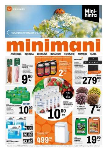 Minimani tarjoukset  - 05.07.2023 - 09.07.2023.