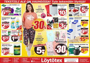 Löytötex tarjoukset  - 05.07.2023 - 11.07.2023.