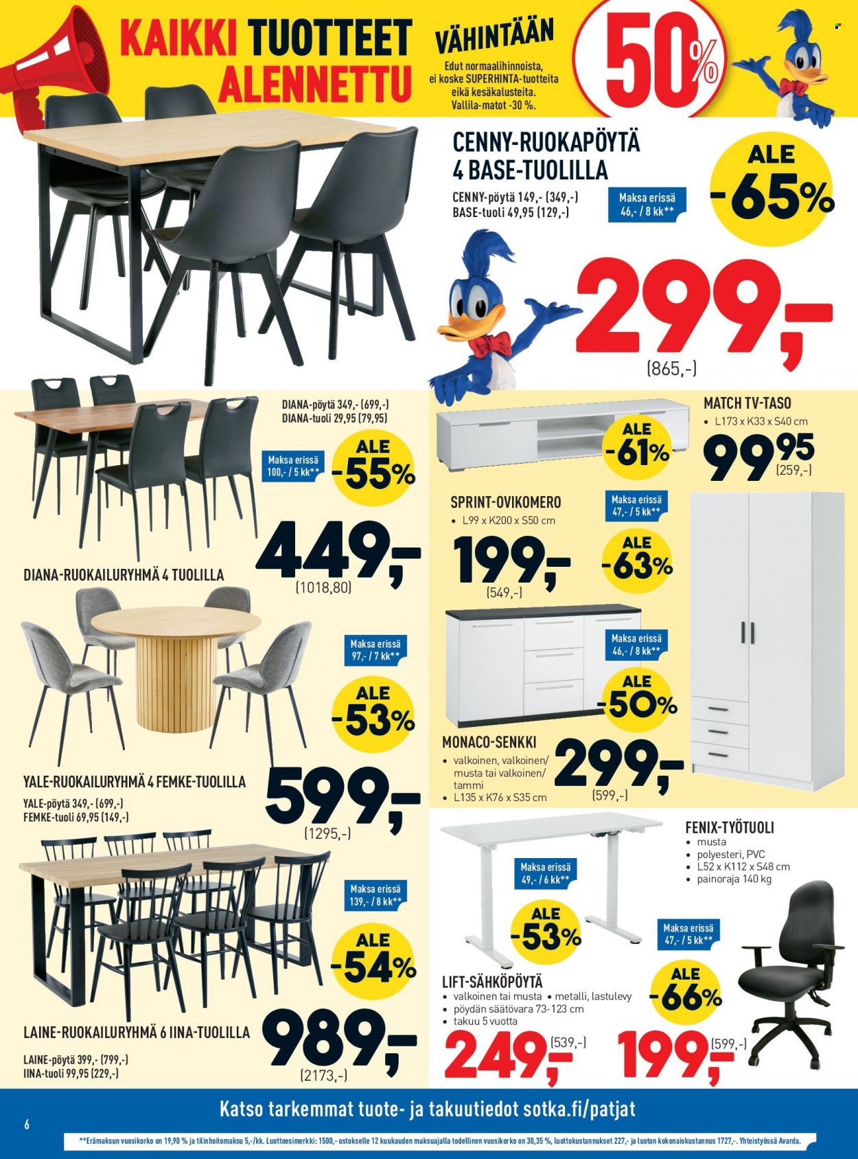 Sotka tarjoukset. Sivu 6