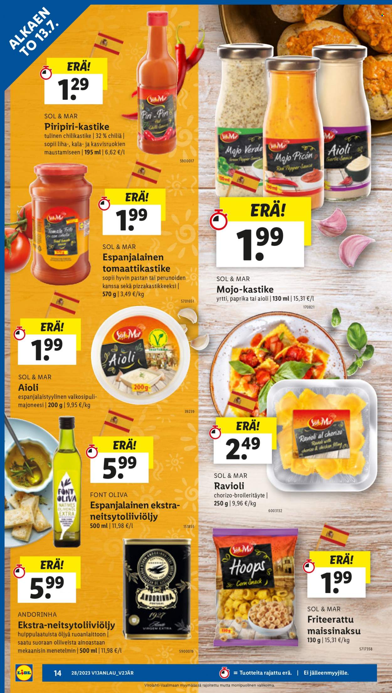 Lidl tarjoukset - 13.07.2023 - 19.07.2023. Sivu 16