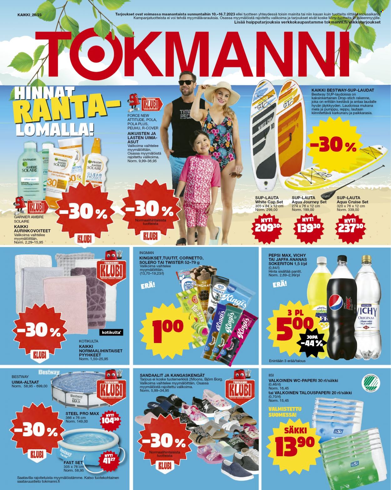 Tokmanni tarjoukset - 10.07.2023 - 16.07.2023. Sivu 1