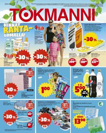Tokmanni tarjoukset  - 10.07.2023 - 16.07.2023.