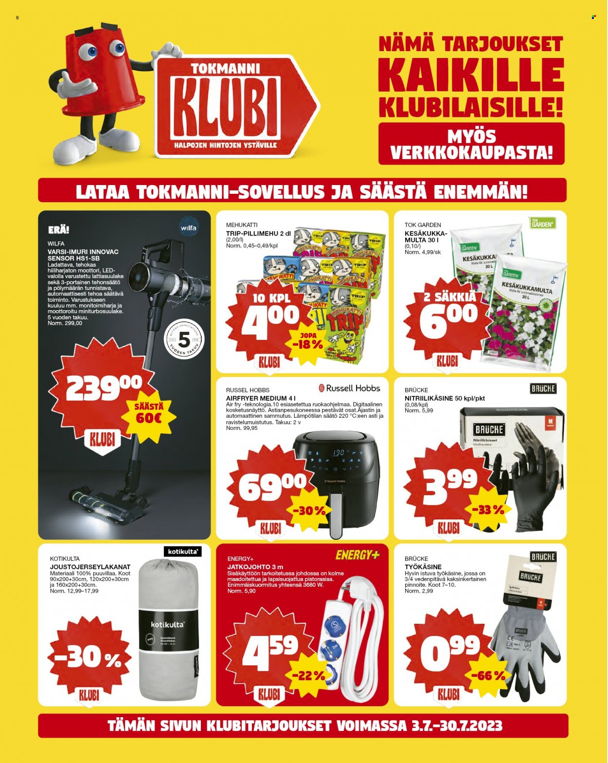 Tokmanni tarjoukset - 10.07.2023 - 16.07.2023. Sivu 8