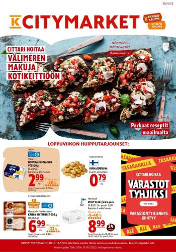K-citymarket tarjoukset  - 13.07.2023 - 19.07.2023.