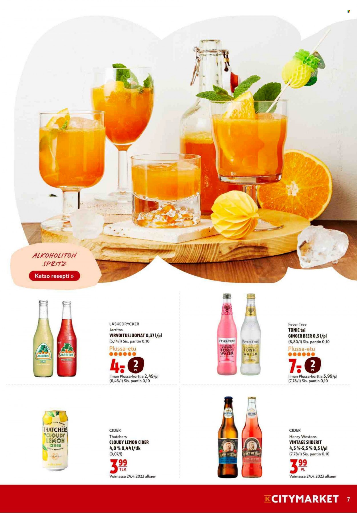 K-citymarket tarjoukset - 13.07.2023 - 19.07.2023. Sivu 7
