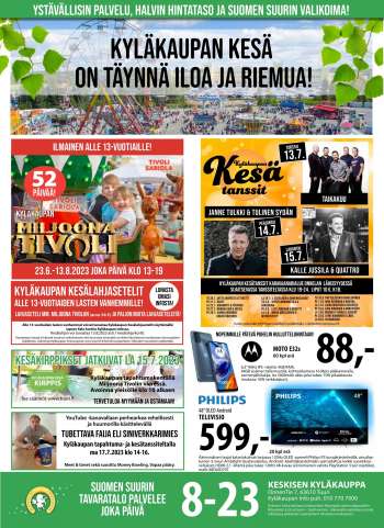 Tuuri tarjoukset  - 12.07.2023 - 18.07.2023.