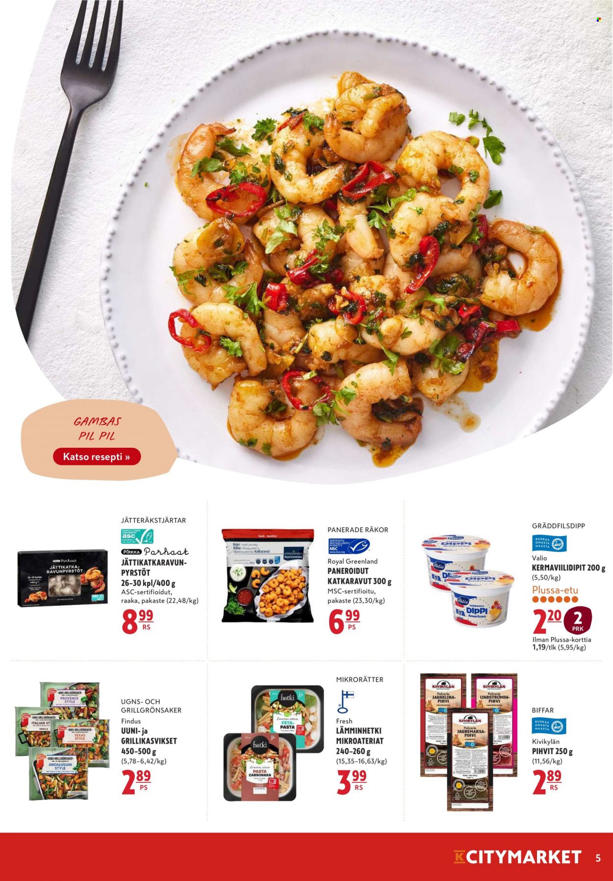 K-citymarket tarjoukset - 17.07.2023 - 23.07.2023. Sivu 5
