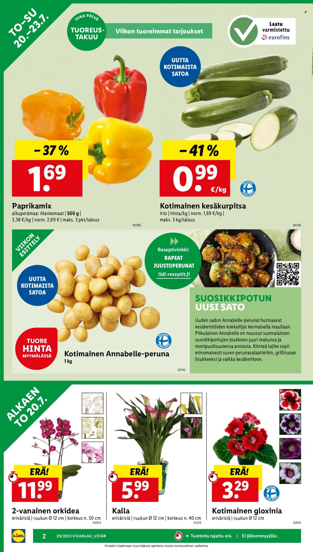Lidl tarjoukset - 20.07.2023 - 26.07.2023. Sivu 4