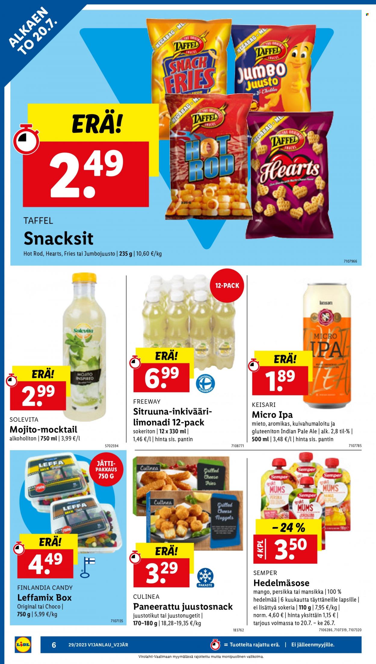 Lidl tarjoukset - 20.07.2023 - 26.07.2023. Sivu 8