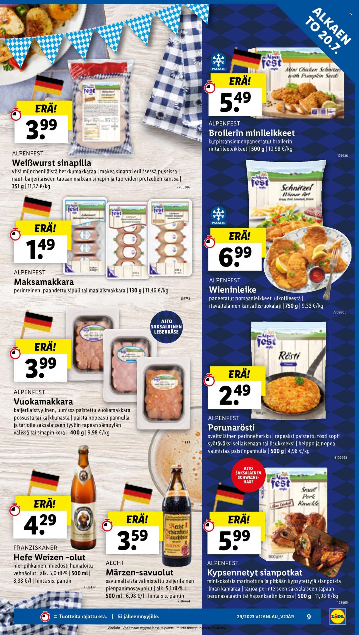 Lidl tarjoukset - 20.07.2023 - 26.07.2023. Sivu 11