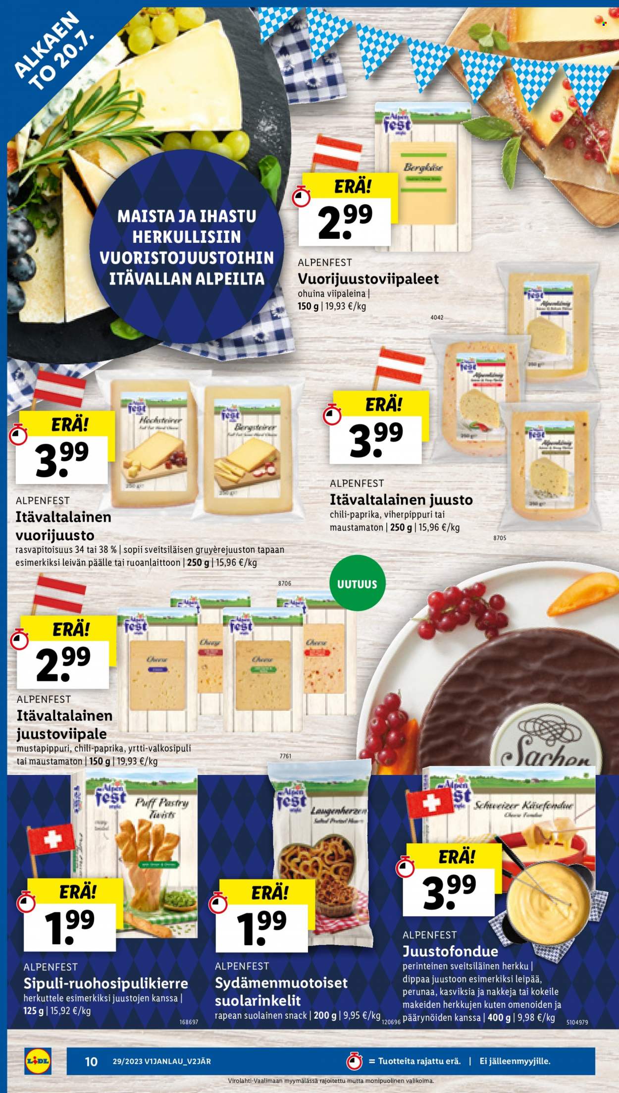 Lidl tarjoukset - 20.07.2023 - 26.07.2023. Sivu 12