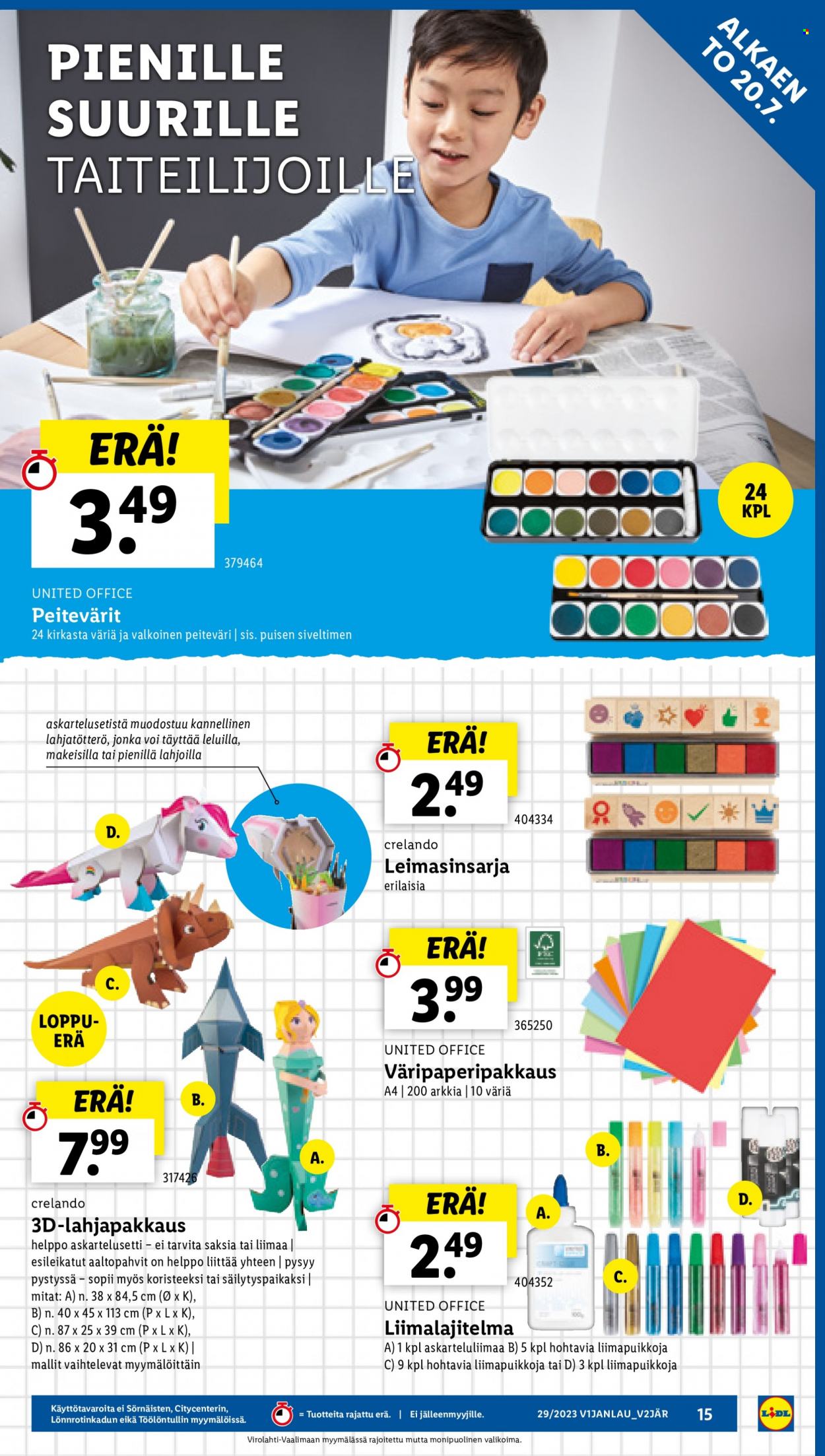 Lidl tarjoukset - 20.07.2023 - 26.07.2023. Sivu 17