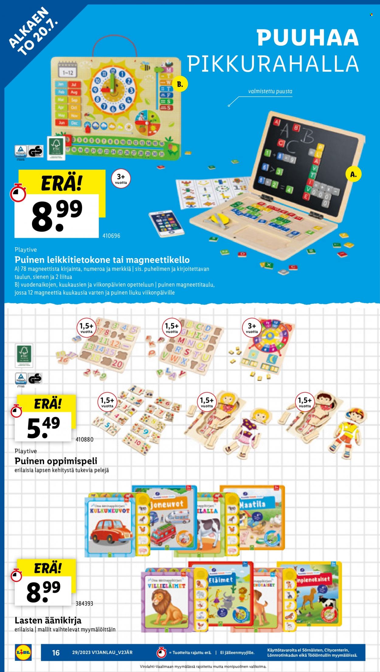 Lidl tarjoukset - 20.07.2023 - 26.07.2023. Sivu 18